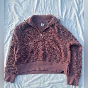 VS Pink Sherpa Pullover